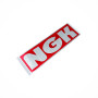 Наклейка логотип NGK (розмір: 18х6см) (#6874) (N-1243)