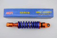Амортизатор GY6, DIO, TACT 270mm, тюнінговий (оранжево-синій) NDT