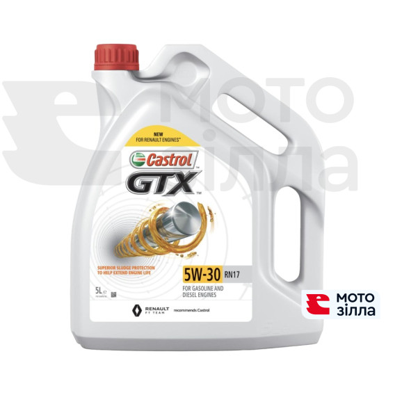 Масло моторное Castrol GTX 5W-30 RN17, 5л 31-01127