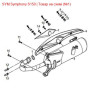 Прокладка глушителя (26,2х33) SYM Crox, Fiddle, Jet, Orbit, SYMPHONY 18291-Z8G-0000