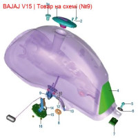 Кран топливный в сборе Bajaj V15 JH171800