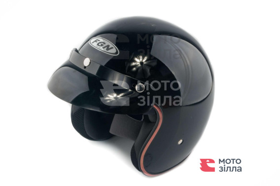 Шлем открытый   (mod:FX-510) (size:L, черный)   FGN