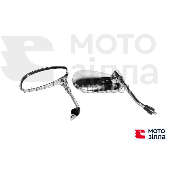 Дзеркала (пара) ZF001-25-1 8ММ для скутерів Honda Dio/ PaL