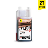 Ipone SELF OIL 1 л. 2Т Моторное масло для скутера - с ароматом клубники!