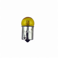 Лампа повороту (жовта з цоколем) 12V/10W G18 GXmotor