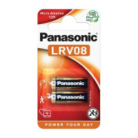 Батарейка Panasonic лужна LRV08(A23, MN21, V23) блістер, 2 шт.