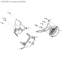 Гвинт різьбовий 5х16 SYM Fiddle, Orbit, SYMPHONY, X-Pro 93904-35380