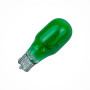 Лампа Т15 (безцокольна) 12V 10W (для поворотів, колір: Зелений) YWL (L-257)