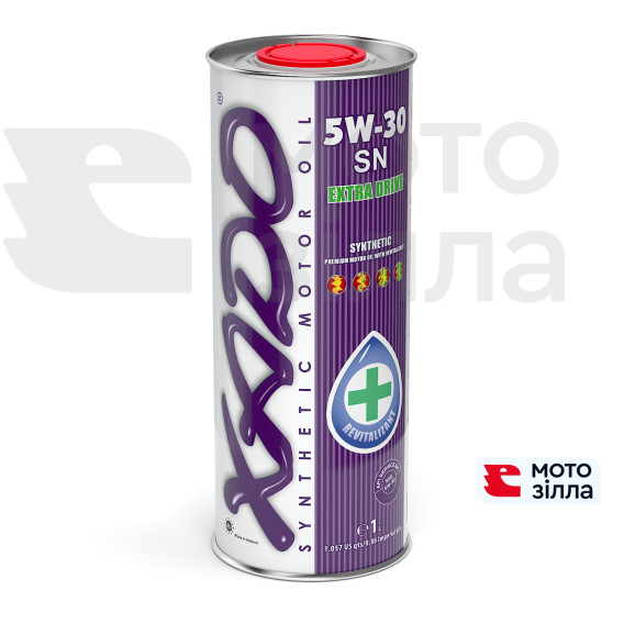 Олива моторна синтетична 5W30 C3 Pro Red Boost XADO Atomic Oil 4Т 1л