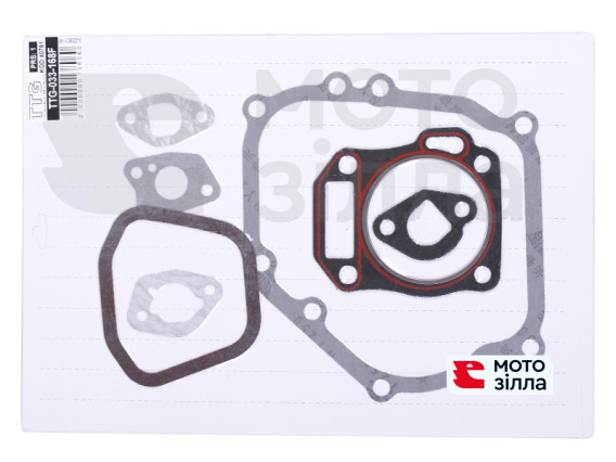 Прокладки двигателя 68  мм, к-т: 7 шт. - 168F TTG