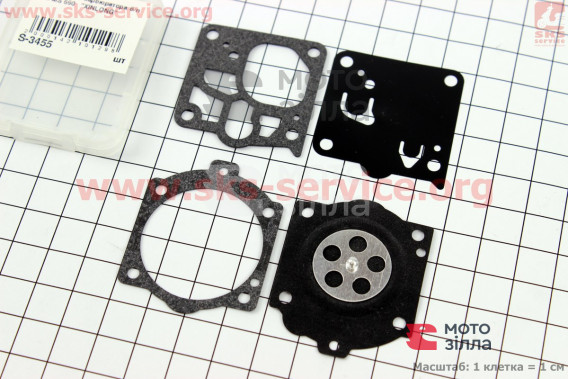 Ремонтний комплект карбюратора MS-640, MS-650, MS-660, TS-400, TS-700, TS-800, 4 деталі