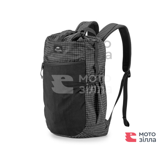 Рюкзак туристический Naturehike NH20BB206, 20 л, графит в клеточку