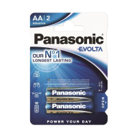 Батарейка Panasonic EVOLTA лужна AA блістер, 2 шт.