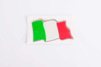 Наклейка шильдик ITALY (9x4.5см) (0745D)