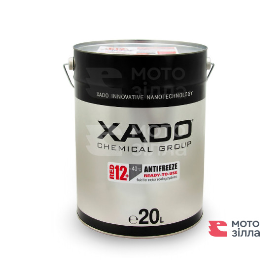 Антифриз для двигателя XADO Red 12+- 40⁰С 20л