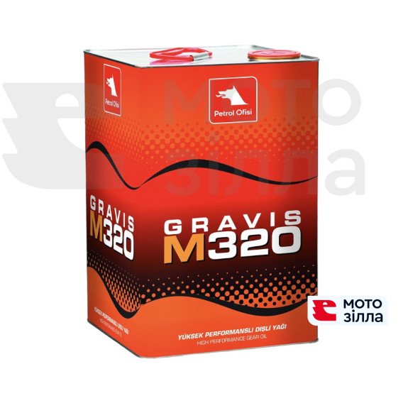 Олива трансмісійна Petrol Ofisi Gravis M 320, 18л (16 кг) 31-01032