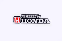 Наклейка шильдик Honda (14x4см, алюміній) (4626)