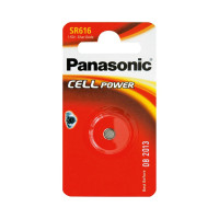 Батарейка Panasonic срібно-цинкова SR616(321, V321, D391) блістер, 1 шт.