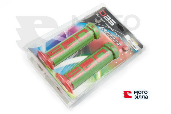 Ручки руля   (mod:1, зелено-красные)   DBS   (#YMBT)