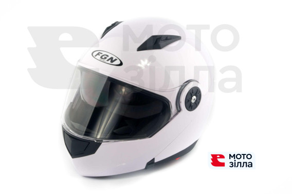 Шлем трансформер   (mod:FX-115) (size:XL, белый)   FGN