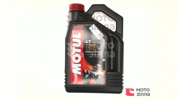 Масло моторное синтетическое 4T, 4л (10W-40, 7100, API SL/SJ/SH/SG) MOTUL (#104092)