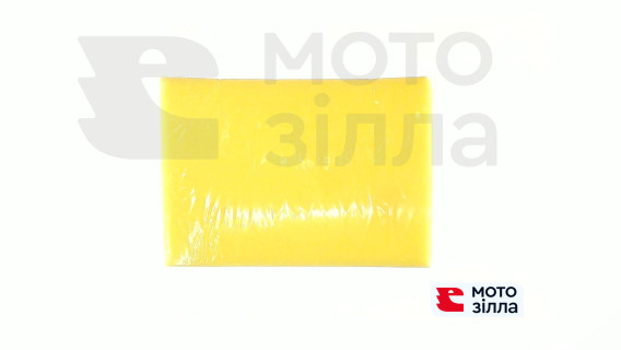 Елемент повітряного фільтра заготівля 200х300mm (поролон з просоченням) (жовтий) CJl