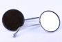Дзеркала круглі хром М10, комплект: 2 шт. Alpha 50-70cc