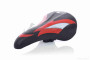 Сідло вело (спортивне, чорно-червоне) 'SADDLE' 021539
