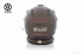 Шлем кроссовый  "VLAND"  #819-7 +визор, M, bronze mat