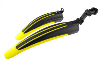 Крила велосипедні (MTB) (жовті) (mod: 14)