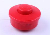 Катушка с полуавтоматической намоткой (красная) для мотокос