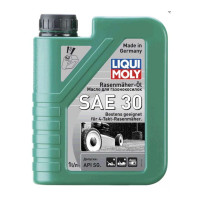 Масло моторное минеральное 4T, 1л (SAE 30 для газонокосилок, Rasenmaher-Oil 30l) LIQUI MOLY #3991