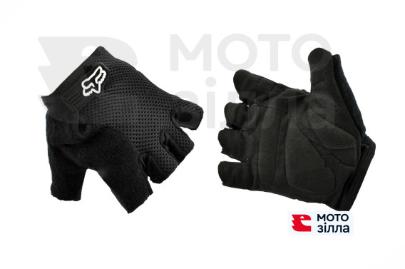 Рукавички без пальців GLOVE (mod: Freeride, size: M, чорні) FOX