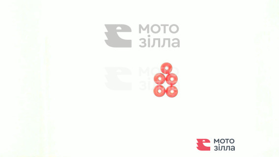 Демпферные резинки б/п   для Goodluck GL5200   (5шт)   (красные)   EVO
