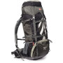 Рюкзак туристический Naturehike NH70B070-B, 70 л + 5 л, черно-серый