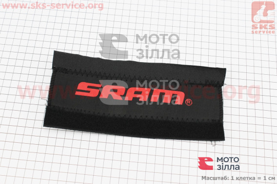 Захист пера на липучці, чорна Sram Standart 409464