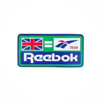 Наклейка логотип REEBOK (розмір: 11х6см) (#0530) (N-1466)