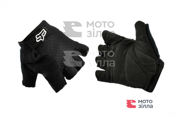 Перчатки без пальцев   GLOVE   (mod:Freeride, size:L, черные)   FOX
