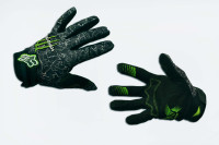 Перчатки   FOX   (mod:Monster energy, size:L, черные)