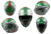 Шлем-интеграл   (mod:OP01) (size:M, зеленый)   HONZ