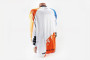 Футболка (Джерсі) для чоловіків XL - (Polyester 100%), довгі рукави, вільний крій, біло-оранжево-синя, НЕ оригінал