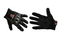 Перчатки   SCOYCO   (mod:HD-12, size:XL, черные, текстиль, карбон)