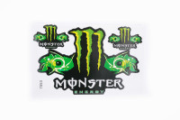 Наклейки (набор)   спонсор   MONSTER ENERGY   (17х26см)   (#7053)