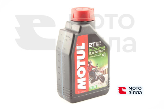 Олива напівсинтетична 2T, 1л (Scooter Expert, API TC) MOTUL (#105880)