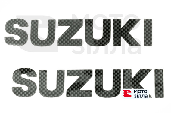 Наклейка букви SUZUKI (15х4см, 2шт) (HQ286)