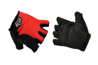 Перчатки без пальцев   GLOVE   (mod:Freeride, size:L, красные)   FOX