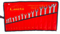 Набор комбинированых ключей в сумке   15шт   (6-22mm)   LVT