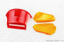 Скло стопа, червоне + поворотів, жовті комплект 3шт Suzuki LETS-I/II/III 329685
