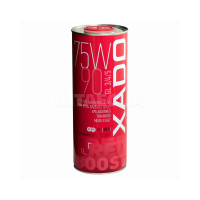 Олива трансмісійна 75W90 GL 3/4/5 Red Boost XADO Atomic Oil 1л