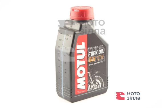 Масло синтетическое вилочное, 1л (10W, Medium, Factory Line) MOTUL (#105925)